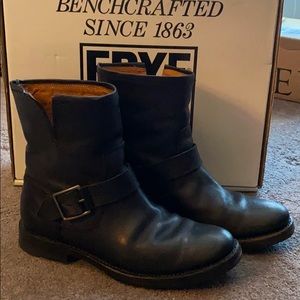 Frye Natalie Short Engineer Boots